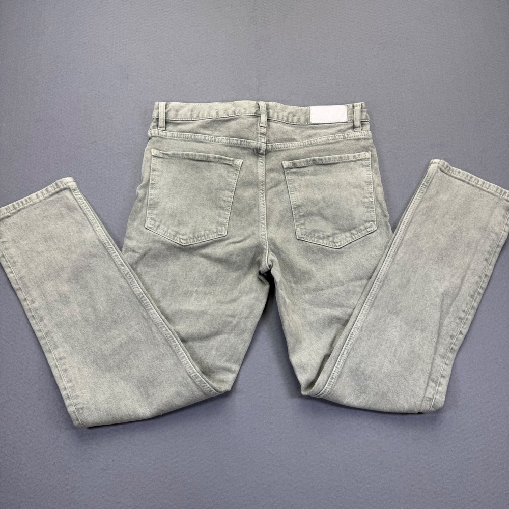 Rails The Melrose Classic Slim Jeans Sage Green Organic Cotton Stretch Size 26‎